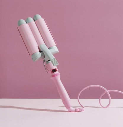 Hair Waver - 3 Barrel Curling Iron - Hair Stylist's First Choice
