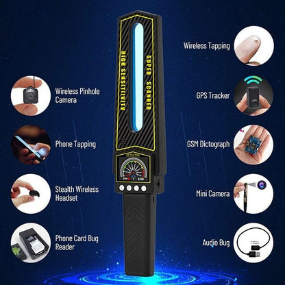GPS Tracker Detector Professional Bug Sweeper